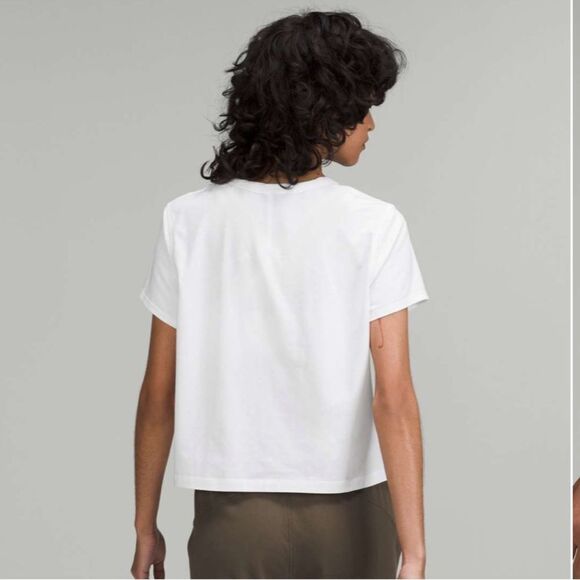 Lululemon Classic-Fit Cotton-Blend T-Shirt
White - Picture 2 of 7